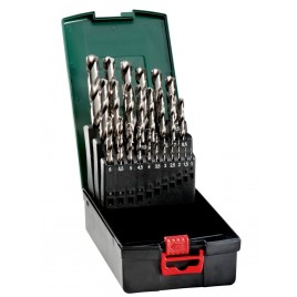 Metabo 25-częściowy zestaw wierteł do metalu HSS-G 627669000