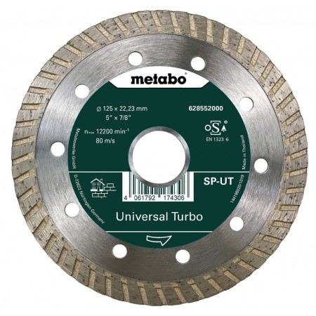 Metabo Universal Turbo Diamentowa tarcza 125x22,23 mm 628552000