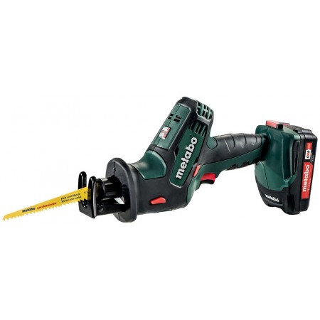 Metabo SSE 18 LTX COMPACT Piła szablasta (18V/2x2,0Ah) Li-ion, 602266500