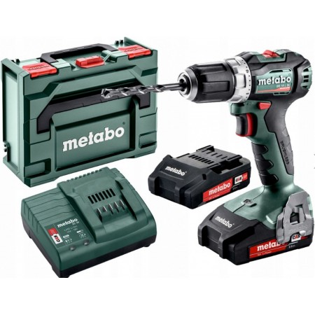 Metabo BS 18 L BL Wiertarko-wkrętarka (18V/2x2,0Ah) MetaBox 602326500