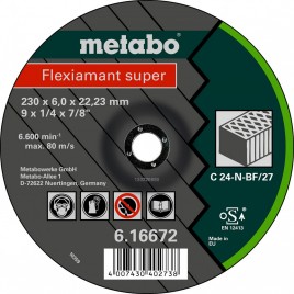 Metabo Flexiamant Super Tarcza tnąca 125 x 6,0 x 22,23 616731000