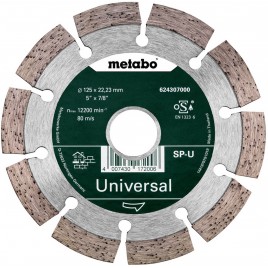 Metabo Diamentowa tarcza tnąca 125x22,23mm SP - U 624296000