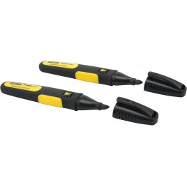 Stanley 0-47-314 FatMax Marker czarny ścięty, 2szt