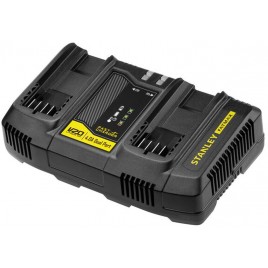 Stanley SFMCB24 FatMax Dwugniazdowa ładowarka V20 4A Stanley SFMCB24 FatMax Dwugniazdowa ładowarka V20 4A