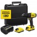 Stanley SFMCD700C2K FatMax V20 Aku wkrętarka (50Nm/18V/2x1,5Ah), walizka