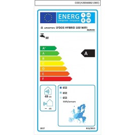 ARISTON LYDOS HYBRID WIFI 100 Elektryczny podgrzewacz pojemnościowy, 1,2kW 3629065