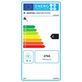 ARISTON LYDOS R 100 V 2K Elektryczny pojemnościowy podgrzewacz wody, 95 l 3201938