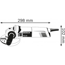 BOSCH GWS 1400 PROFESSIONAL Szlifierka kątowa 0601824806