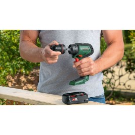 BOSCH AdvancedDrill 18V-80 QuickSnap Wiertarko-wkrętarka, 2x 2,5 Ah, ładowarka 06039E2004