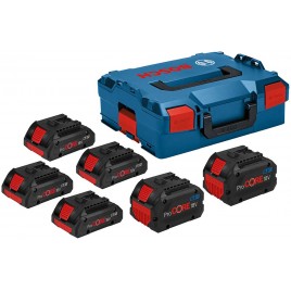 BOSCH 4 akumulatory ProCORE18V 4.0Ah + 2 akumulatory ProCORE18V 8.0Ah 1600A02