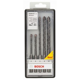 BOSCH Robust Line SDS-plus-5 5-częściowy zestaw wierteł 2607019927