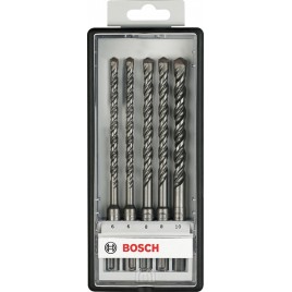 BOSCH 5-częściowy zestaw wierteł do młotów SDS-plus-5 Robust Line, 2607019928