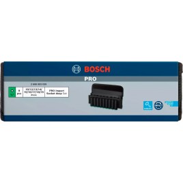 BOSCH Zestaw nasadek PRO Impact Socket Set, 1/2", głębokie, 9 szt.2608003039