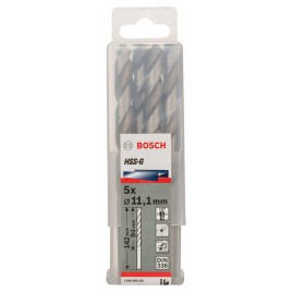 BOSCH Wiertło PRO Metal HSS-G, długość standardowa, 11,1 × 94 × 142 mm 2608585530