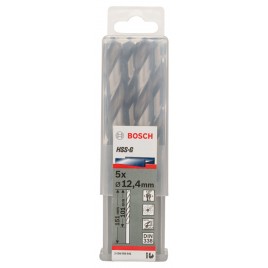 BOSCH Wiertła do metalu HSS-G, DIN 338, 12,4 x 101 x 151 mm 2608585541