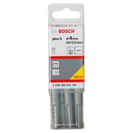 BOSCH Wiertła do młotów SDS plus-5 4 x 50 x 115 mm 2608585610