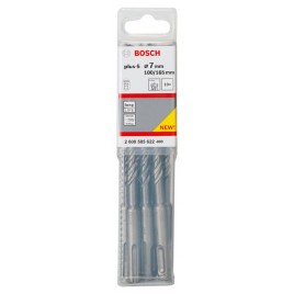 BOSCH SDS plus-5 Wiertła do młotów, 7 x 100 x 165 mm, 10 szt. 2608585622