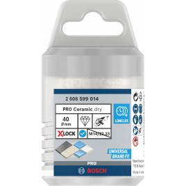 BOSCH Koronka wiertnicza PRO Ceramic dry, 40 × 35 mm, X-Lock 2608599014