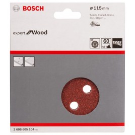 BOSCH Papier ścierny C430, opakowanie 5 szt. 115 mm, 60 2608605104