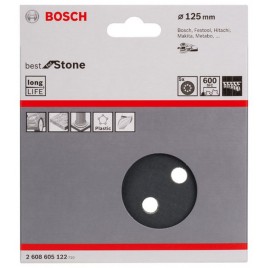 BOSCH Papier ścierny F355, opakowanie 5 szt. 125 mm, 600 2608605122