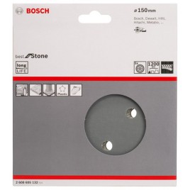 BOSCH Papier ścierny F355, opakowanie 5 szt. 150 mm, 1200 2608605132