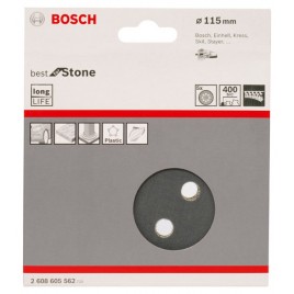 BOSCH Papier ścierny F355, opakowanie 5 szt. 115 mm, 400 2608605562