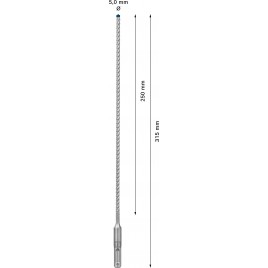 BOSCH Wiertło udarowe EXPERT SDS plus-7X 5 x 250 x 315 mm 2608900063