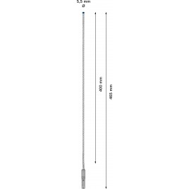 BOSCH Wiertła udarowe EXPERT SDS plus-7X 5,5 x 400 x 465 mm 2608900070