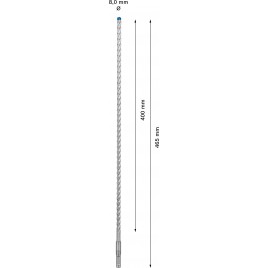 BOSCH Wiertło udarowe EXPERT SDS plus-7X 8 x 400 x 465 mm 2608900093