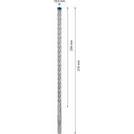 BOSCH Wiertła udarowe EXPERT SDS plus-7X 10 x 250 x 315 mm 2608900100