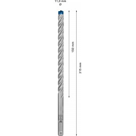 BOSCH Wiertło udarowe EXPERT SDS plus-7X 11 x 150 x 215 mm 2608900106