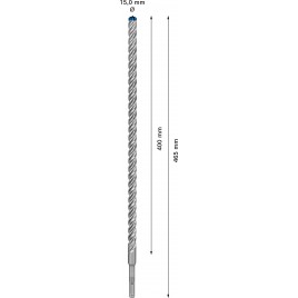 BOSCH Wiertła udarowe EXPERT SDS plus-7X 15 x 400 x 465 mm 2608900129