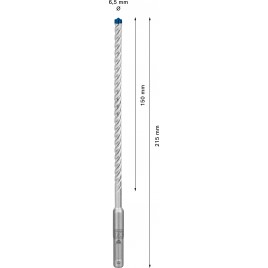 BOSCH Wiertło udarowe EXPERT SDS plus-7X 6,5 x 150 x 215 mm, 10 szt. 2608900164