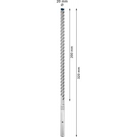 BOSCH Wiertło udarowe EXPERT SDS max-8X 18 x 400 x 540 mm 2608900222