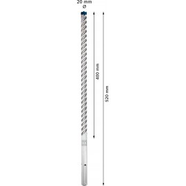 BOSCH Wiertło udarowe EXPERT SDS max-8X 20 x 400 x 520 mm 2608900229