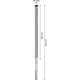 BOSCH Wiertło udarowe EXPERT SDS max-8X 25 x 400 x 520 mm 2608900241