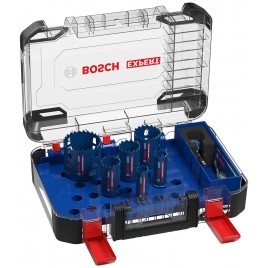 BOSCH Zestaw pił otwornic EXPERT Tough Material 22/25/35/40/51/68 mm 9 szt. 2608900446