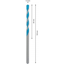 BOSCH Wiertło EXPERT CYL-9 MultiConstruction 7 x 90 x 150 mm 2608900619