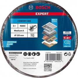 BOSHC Tarcza filcowa EXPERT N880, 125 mm, szlifowanie pośrednie, 5 sz 2608901386