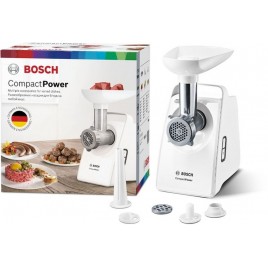 Bosch Maszynki do mielenia CompactPower 1500 W Biały, Biały MFW3520W