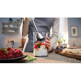 Bosch Serie 4, Blender ręczny ErgoMaster, 600 W, Biały MSM4W210