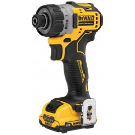 DeWALT DCF601D2 Aku zakrętarka udarowa 1/4" (8Nm/12V/2x2,0Ah) Tstak