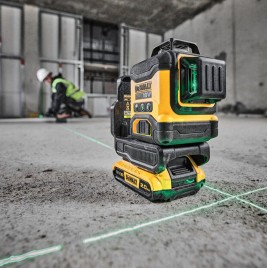 DeWALT DCLE34031D1 Kompaktowy laser 3 x 360° (18V/1x2,0Ah) Walizka