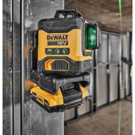 DeWALT DCLE34031D1 Kompaktowy laser 3 x 360° (18V/1x2,0Ah) Walizka