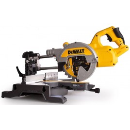 DeWALT DCS777T2 Aku Pilarka ukośnica XR FlexVolt (216mm/54V/2x6,0Ah)