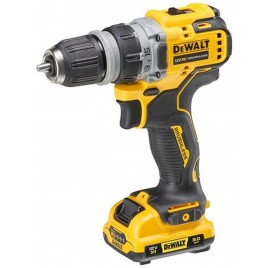 DeWALT DCD703L2T Aku wiertarko-wkrętarka (57 Nm/12V/2x3,0Ah) Tstak