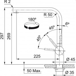 Franke Atlas Neo Bateria kuchenna, Złoty 115.0681.241