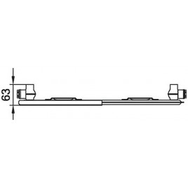 Kermi Therm X2 LINE-K Grzejnik kompaktowy 10 505 x 1205 PLK100501201N1K