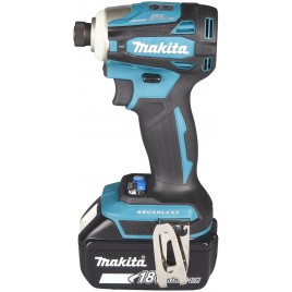 Makita DTD172RTJ Akum. wkrętarka udarowa 1/4" Li-ion LXT (2x18V/5,0Ah) Makpac