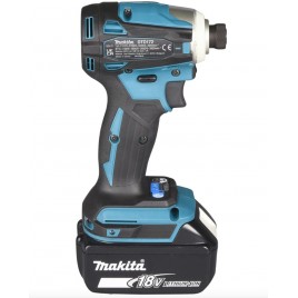 Makita DTD172RTJ Akum. wkrętarka udarowa 1/4" Li-ion LXT (2x18V/5,0Ah) Makpac